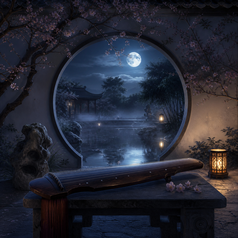 Guqin Moon Garden