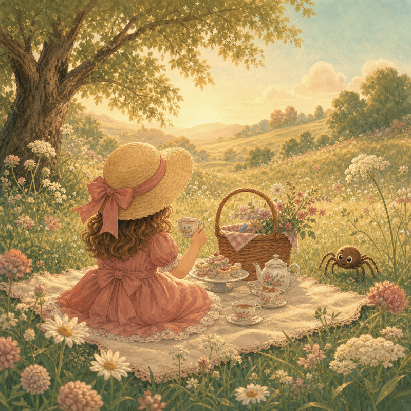 Little Miss Muffet's Picnic Party